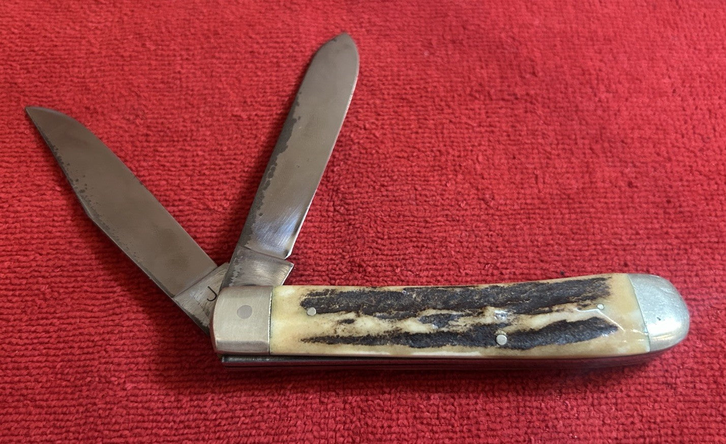 Carl Schlieper German 1970-1980 Three Eye Stag Trapper - RARE - BEAUTIFUL Stag