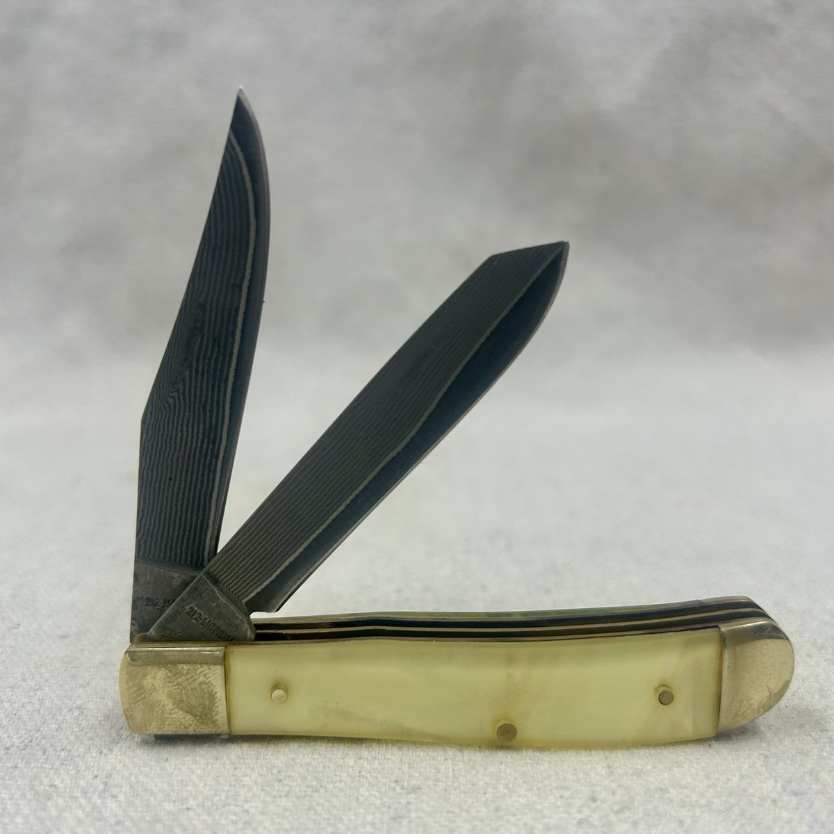 Hen And Rooster Trapper - Damascus Blades - 175th Anniversary