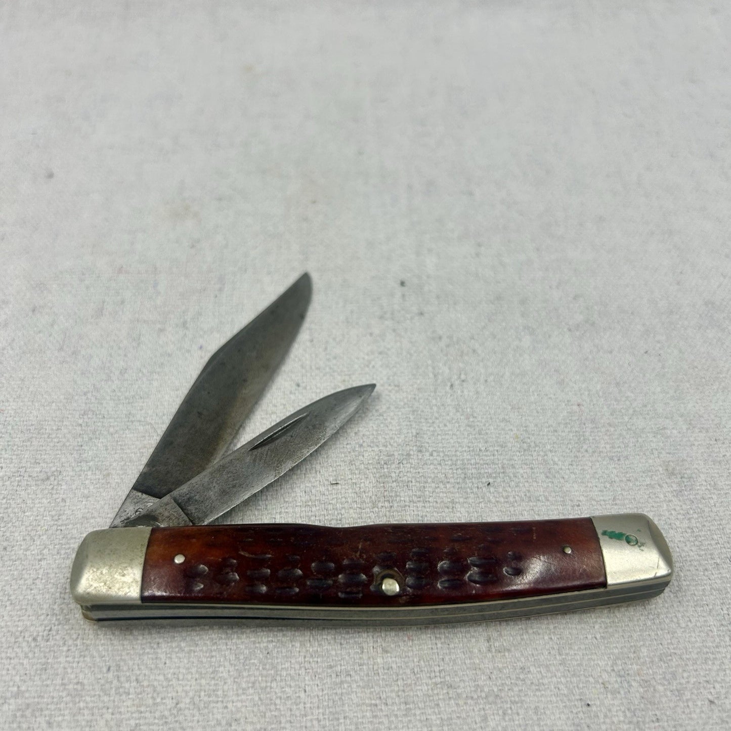 1940-64 Case XX Beautiful Redbone 4" Large Texas Jack 6292