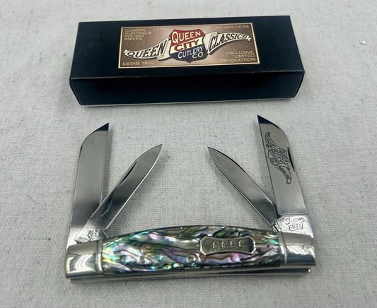 Queen City Cutlery Classics - Abalone Congress 4 Blade - Titusville PA