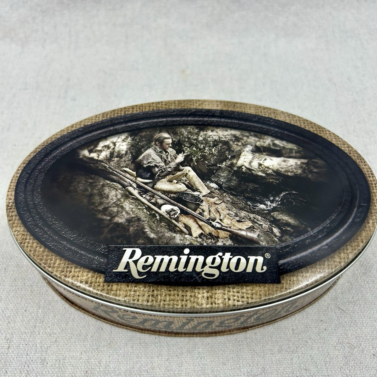 Remington USA Buffalo Horn Trapper - Damascus Blades - SN 53 - In Original Tin