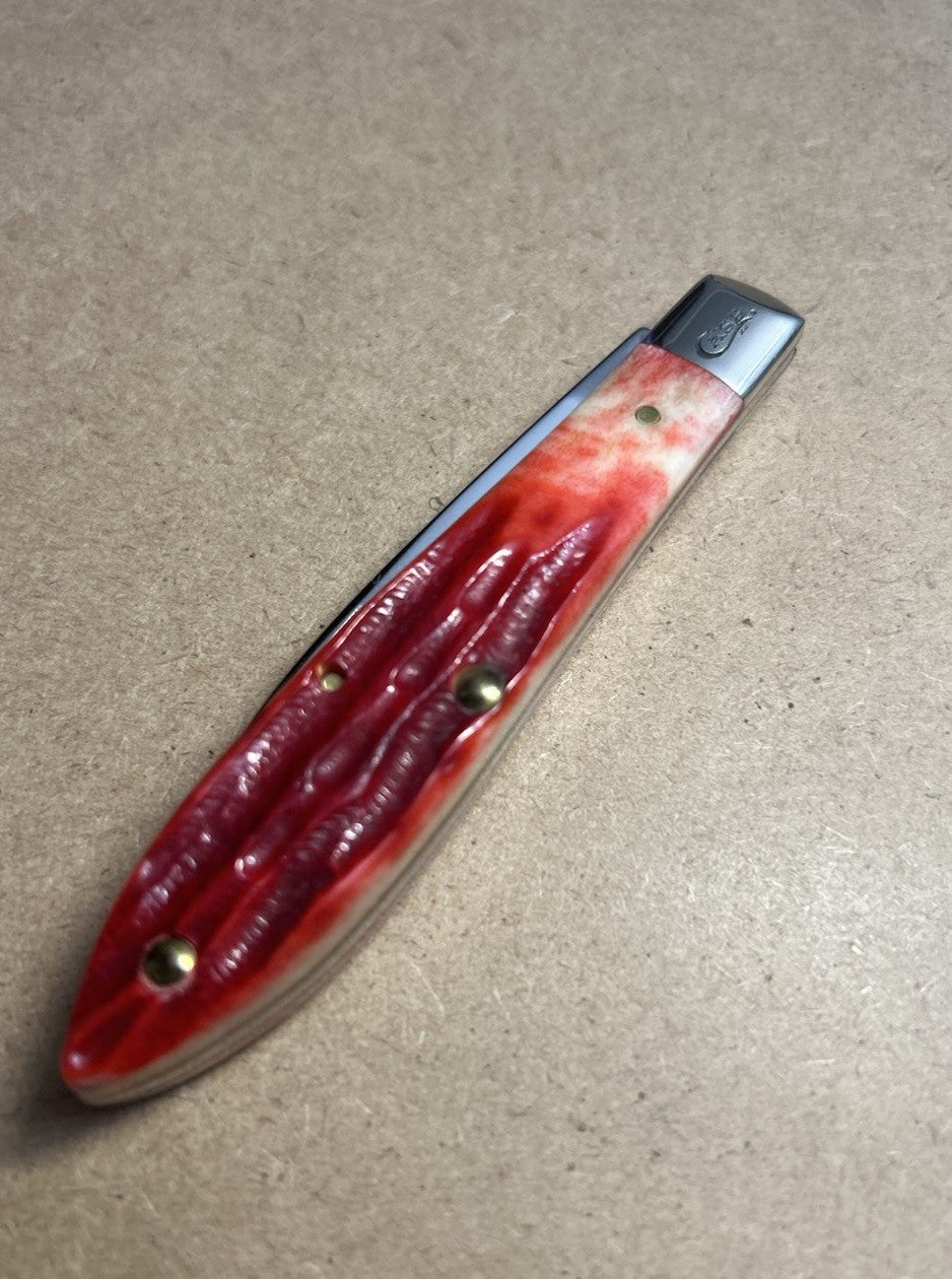 2015 CASE TONY BOSE Teardrop Jack - Deep Canyon Red Bone - 37888 … Nice!