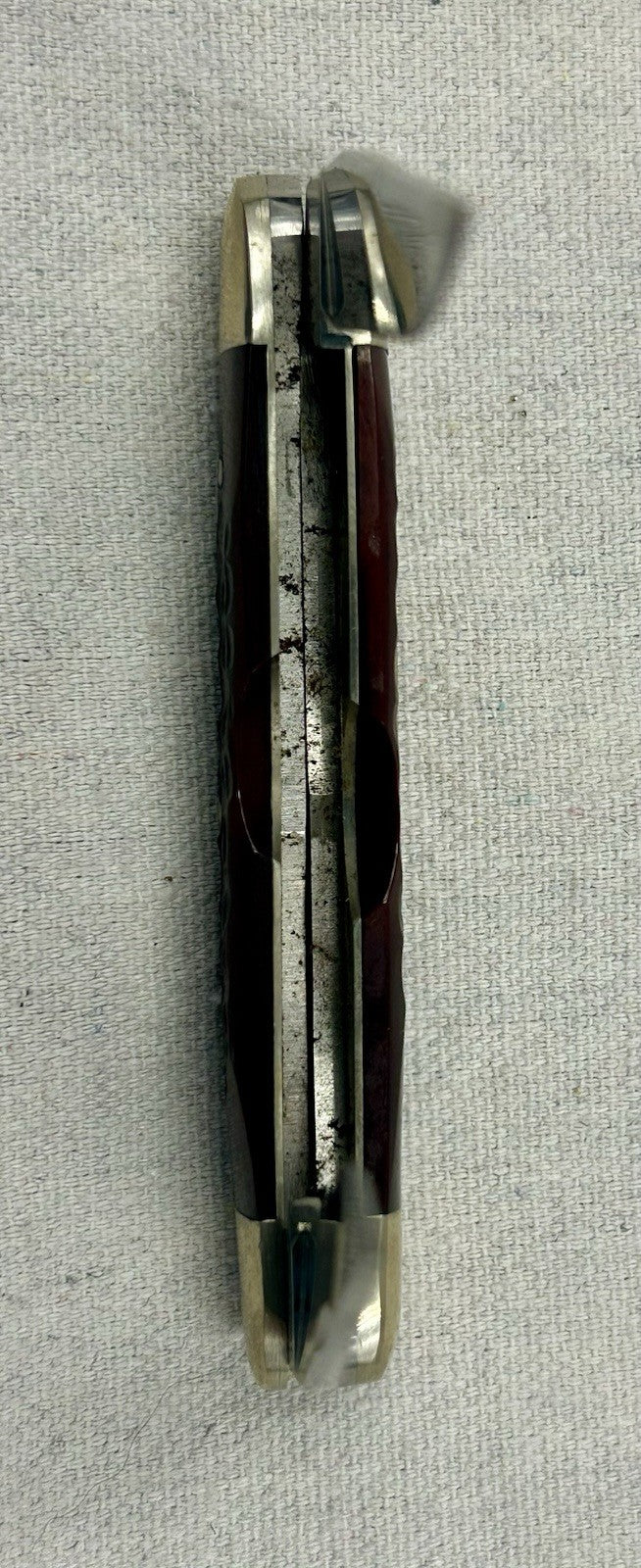 1975 Case Muskrat - 5 Dot - BEAUTIFUL Jigged None Handle