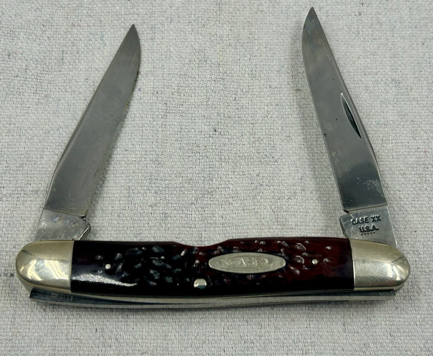 1975 Case Muskrat - 5 Dot - BEAUTIFUL Jigged None Handle