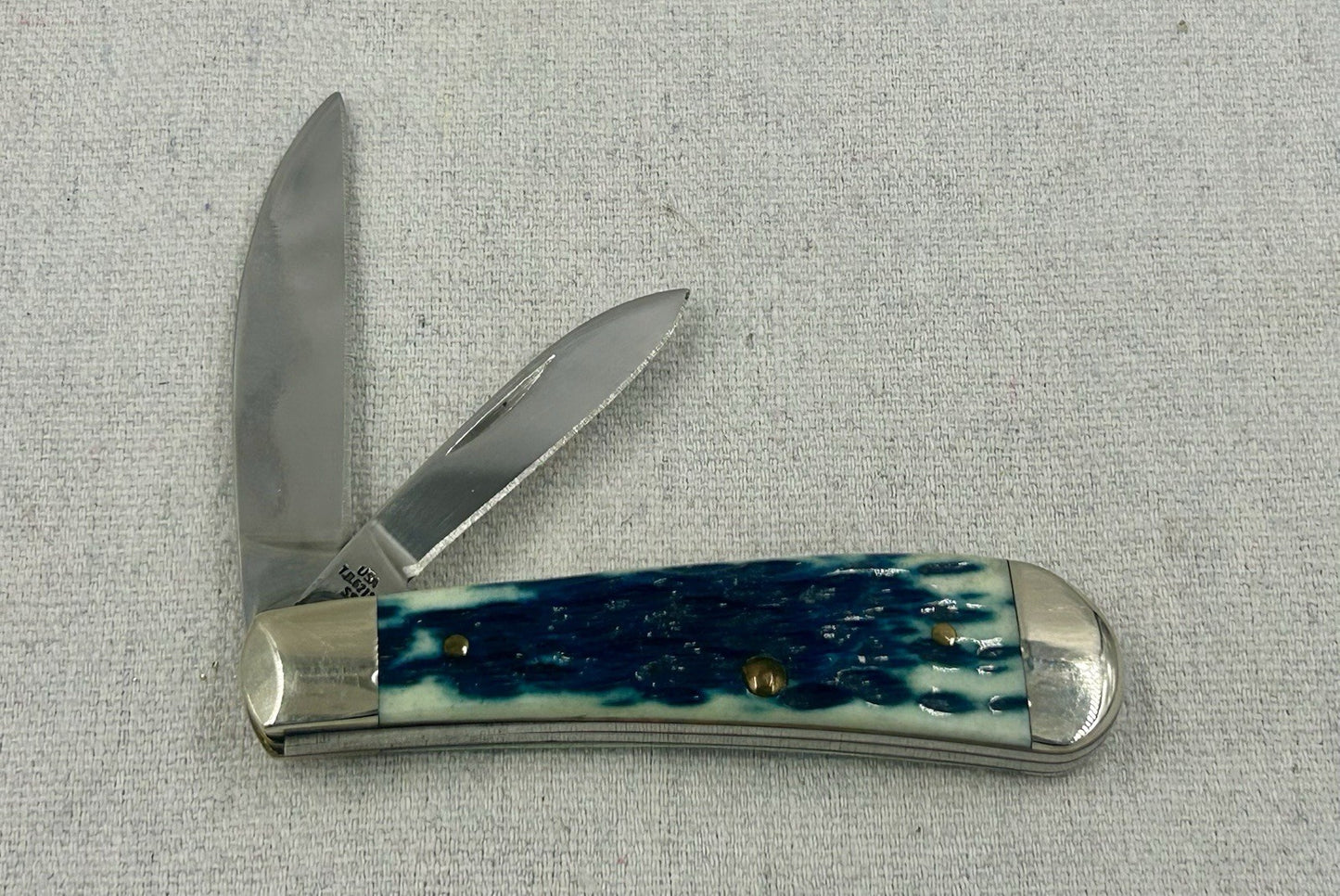2009 Case Sway Back Jack - Tony Bose - Blue Lagoon Bone - 11572