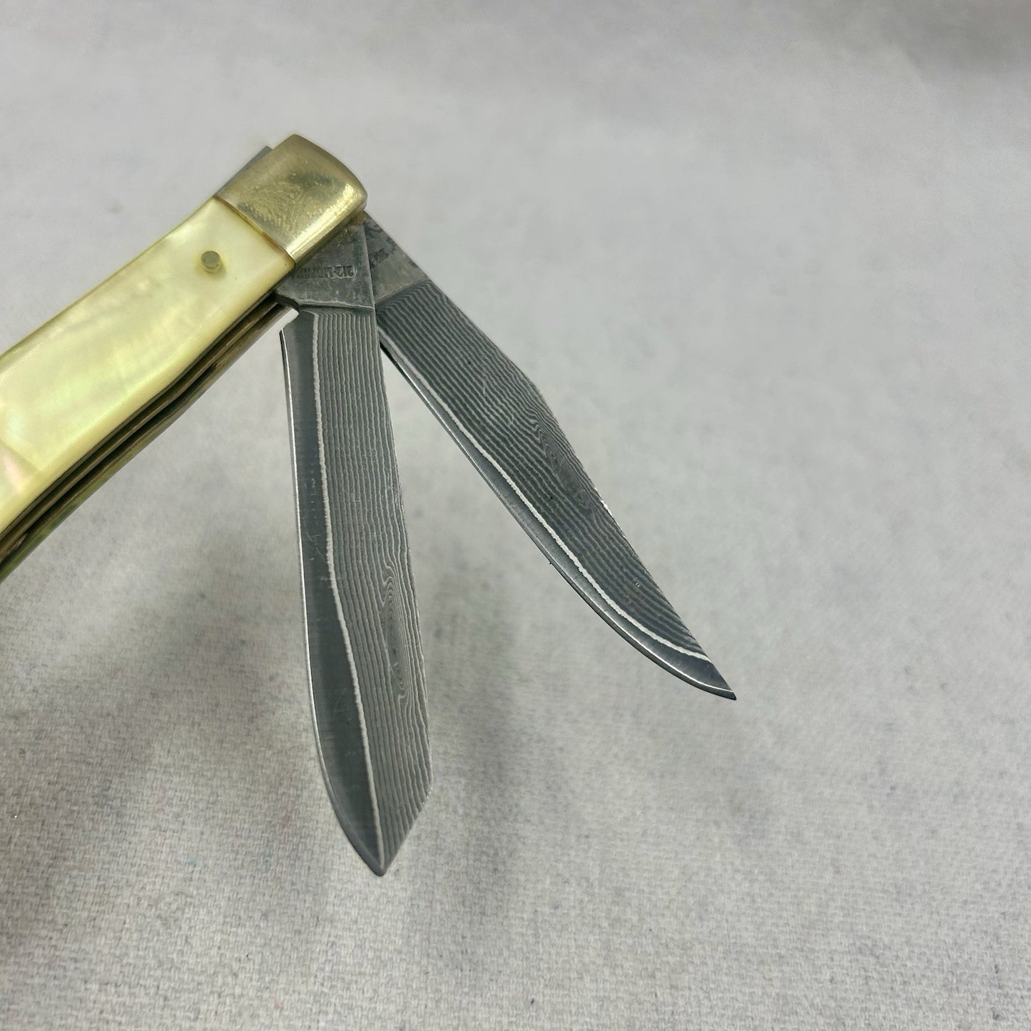 Hen And Rooster Trapper - Damascus Blades - 175th Anniversary