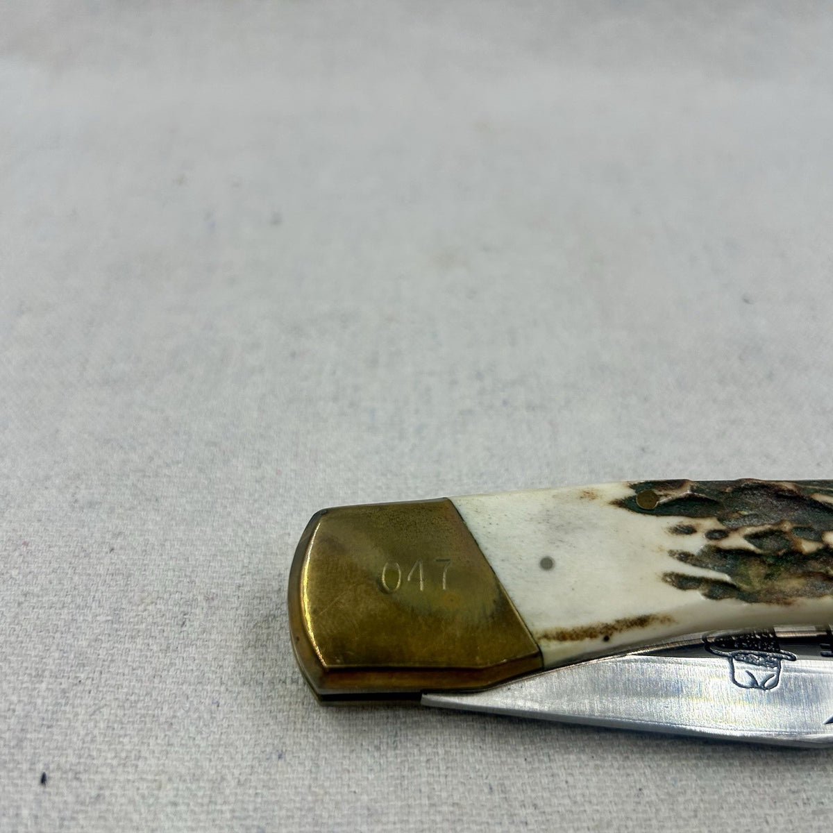 Vintage Taylor Cutlery - Elk Horn - John Wayne Lockback Knife - Japan