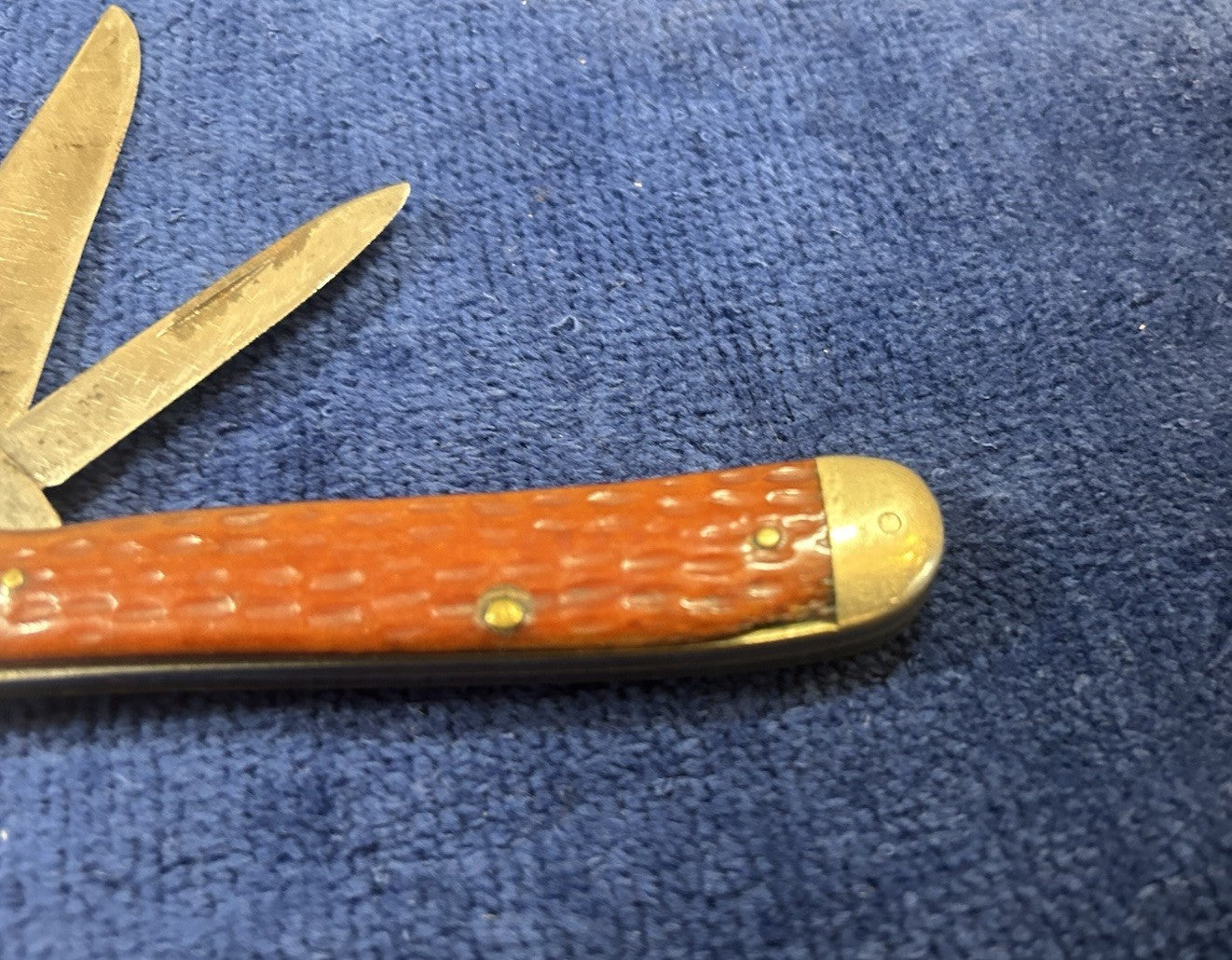 Vintage CASE Red Bone Copperhead Pre 1965 - RARE