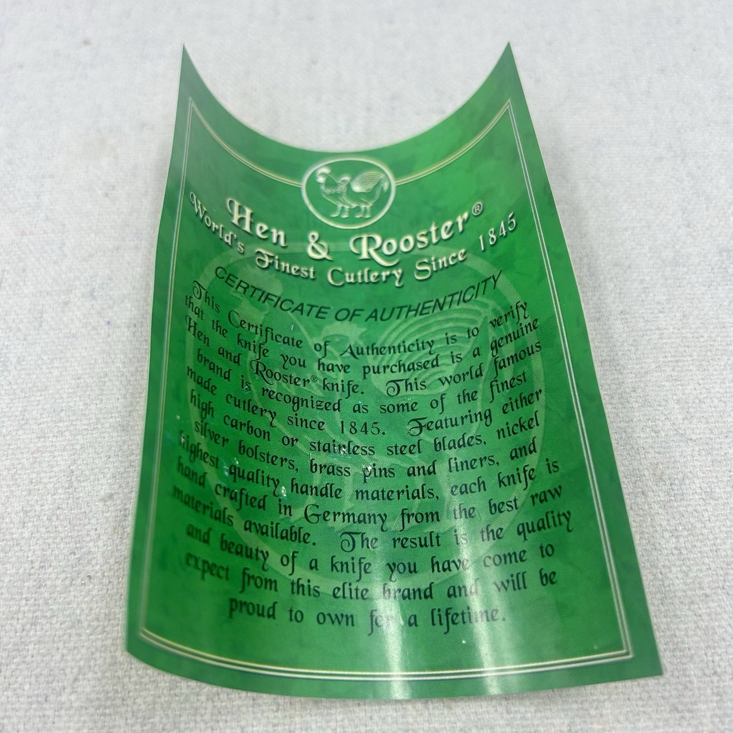 Hen And Rooster Trapper - Damascus Blades - 175th Anniversary