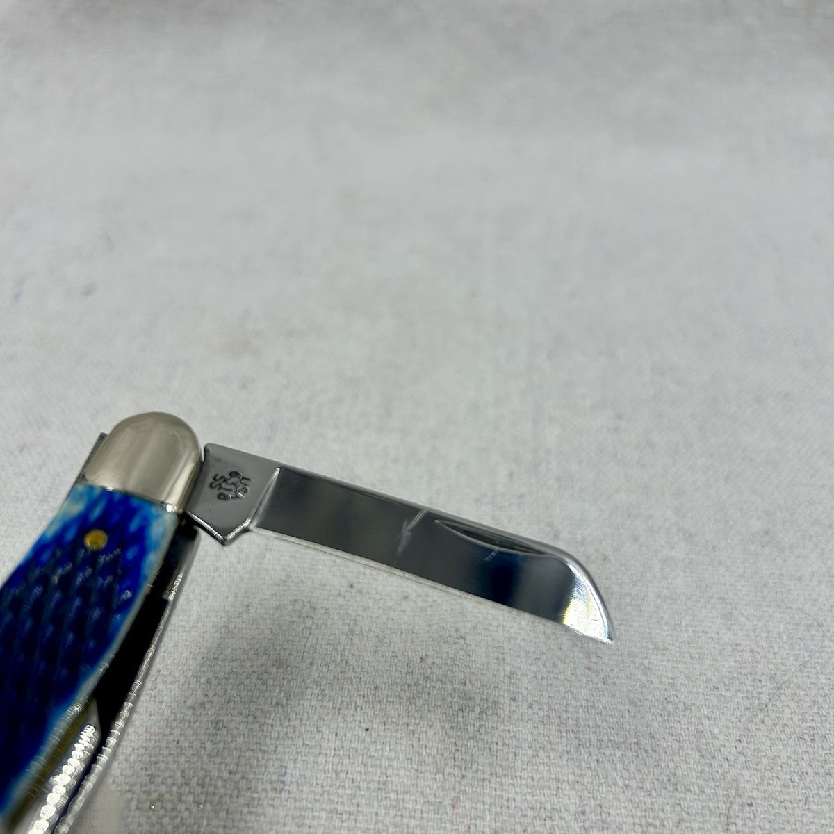 Case Colt Collab Stockman - Pilot Test Run - Blue Diamond Jigged Bone - Rare