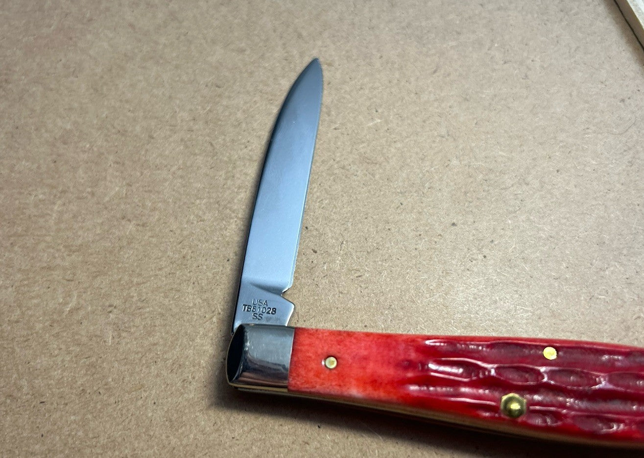 2015 CASE TONY BOSE Teardrop Jack - Deep Canyon Red Bone - 37888 … Nice!