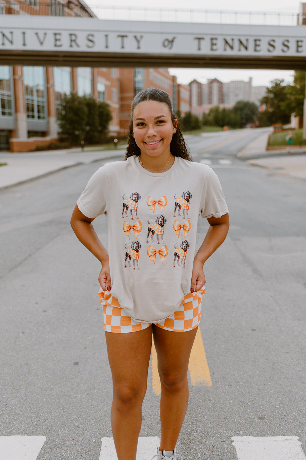 Smokey Coquette Bows Tennessee Graphic Tee