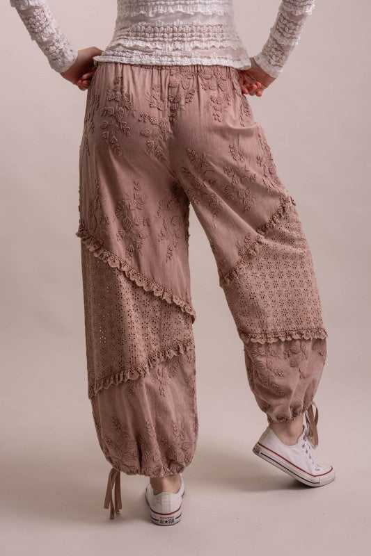 The Marlowe Embroidered Statement Pants