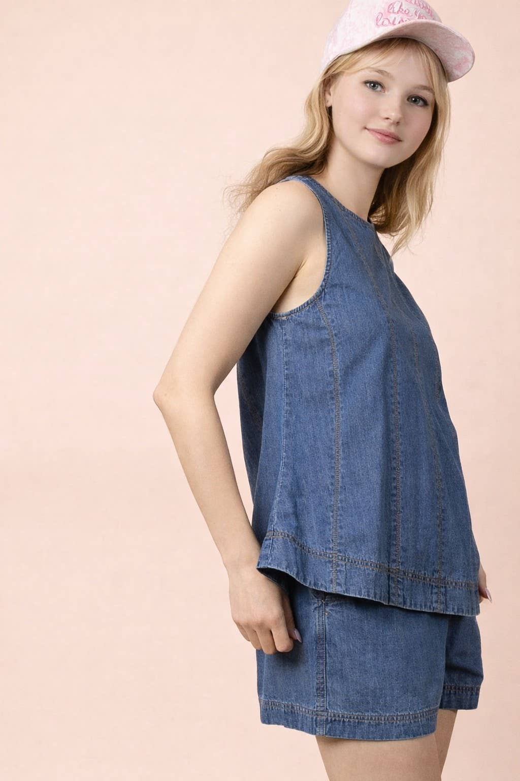 The Cassian Chambray Set | Dark Wash