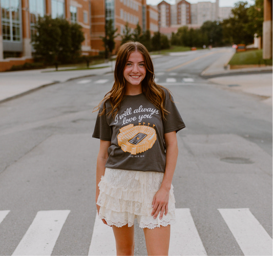 Always Love You SS Tee | Grey