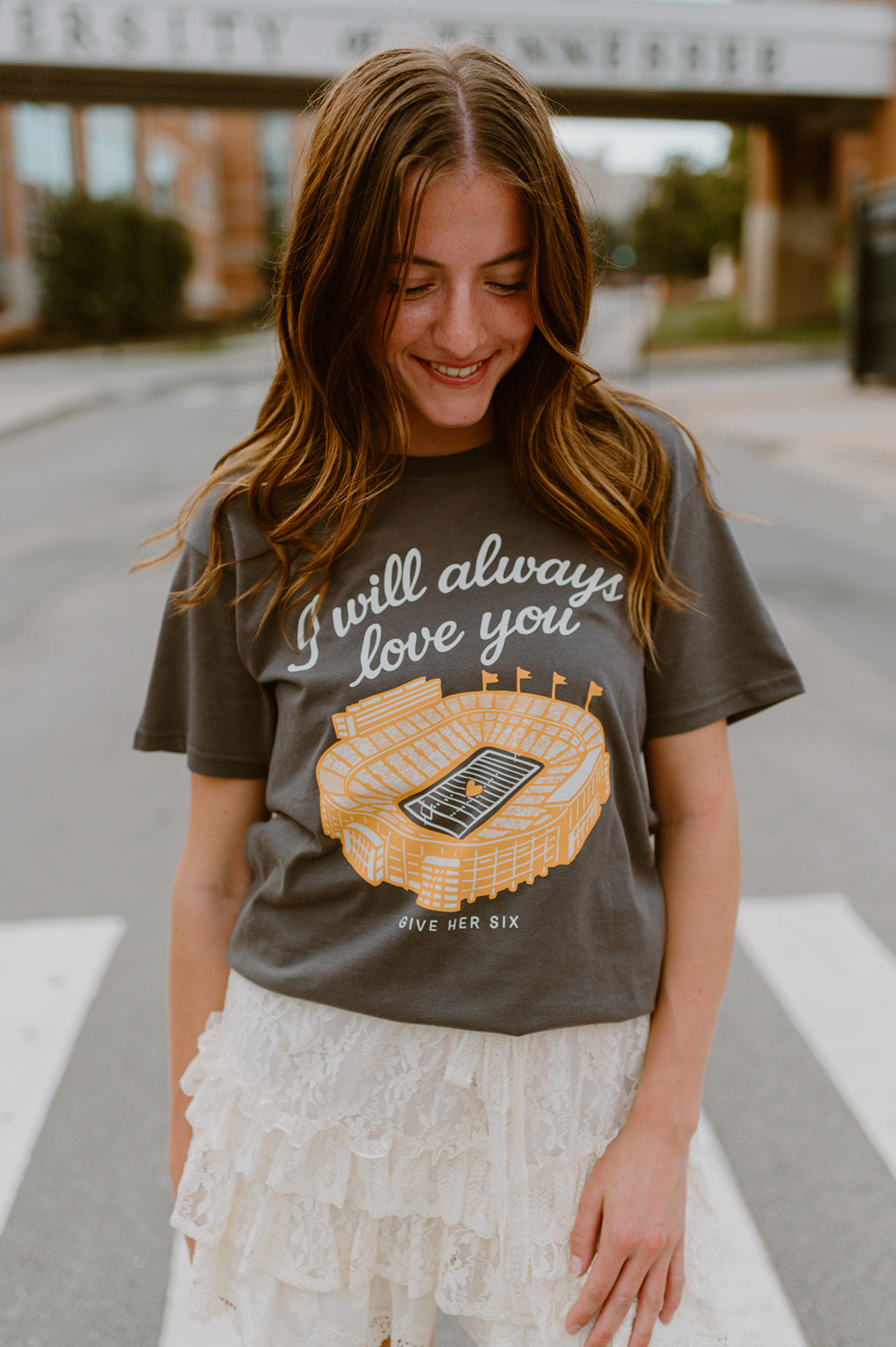 Always Love You SS Tee | Grey