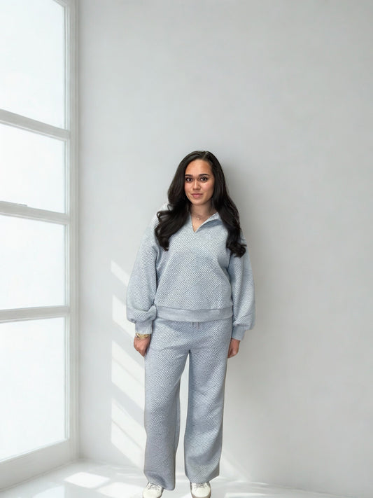 The Cloudline Lounge Set | Heather Grey