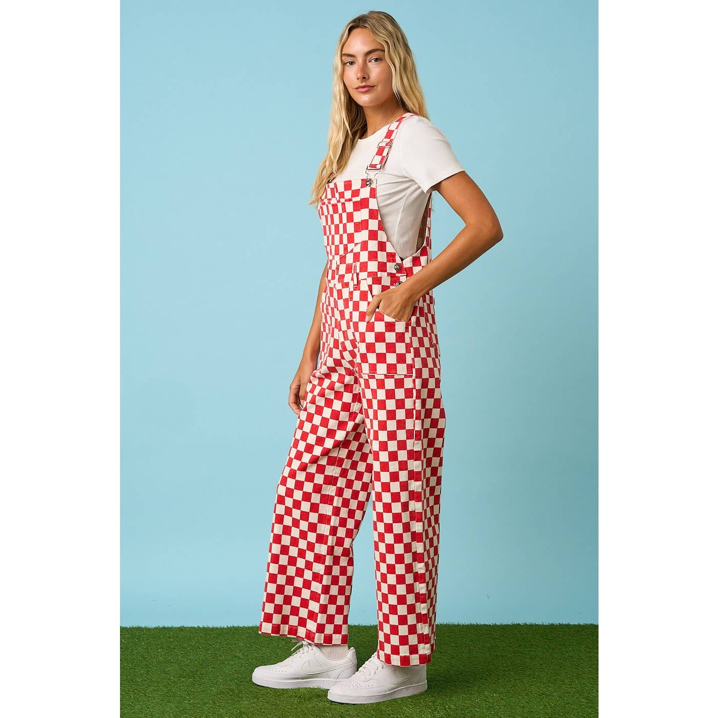 The Checkerboard Edit Overalls