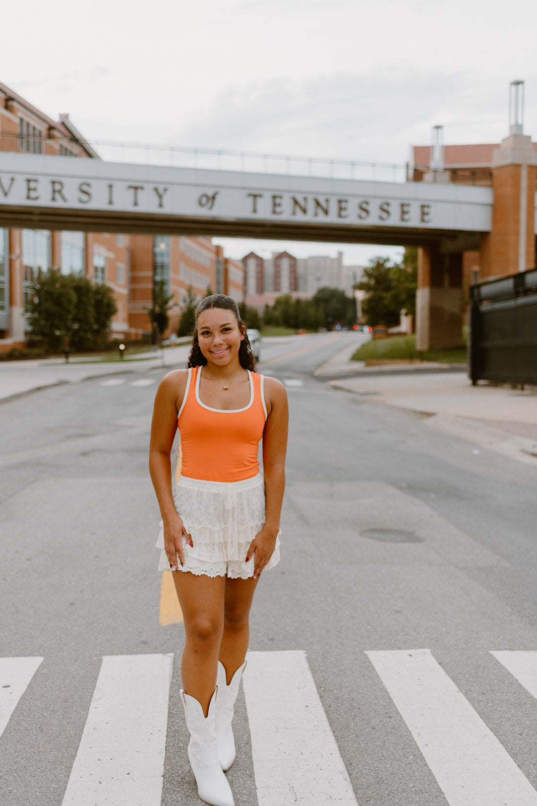 The Orange Zone Seamless Tank