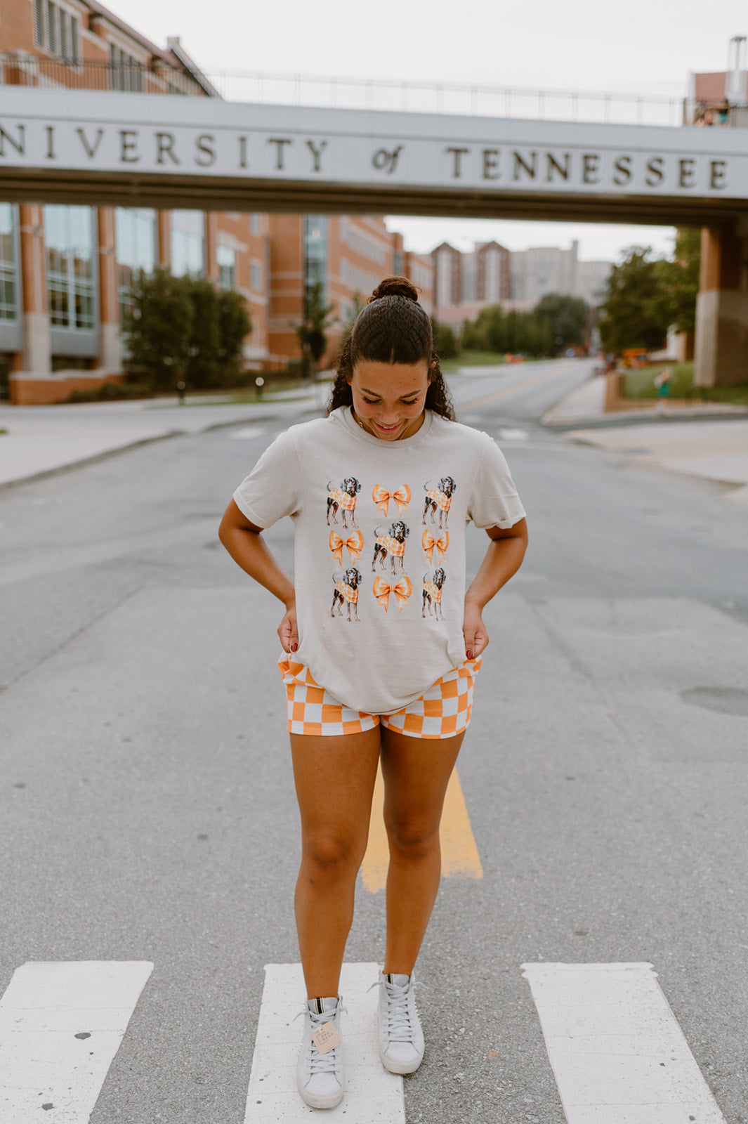 Smokey Coquette Bows Tennessee Graphic Tee