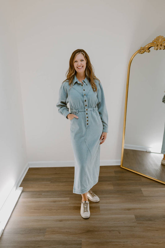 The Laurel Denim Dress