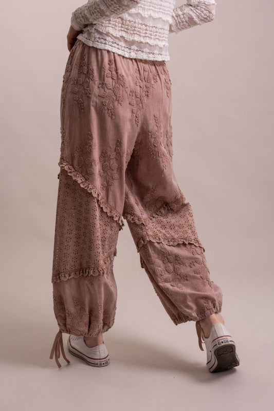 The Marlowe Embroidered Statement Pants