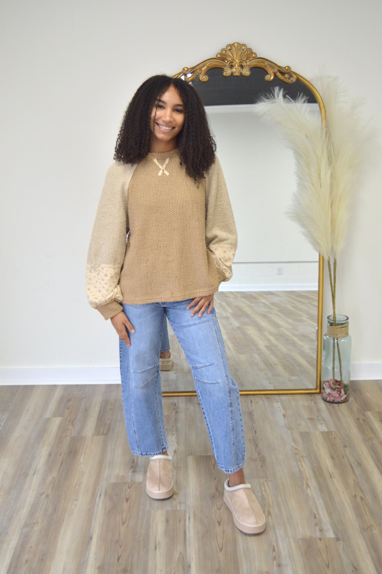 The Briar Patchwork Raglan Top