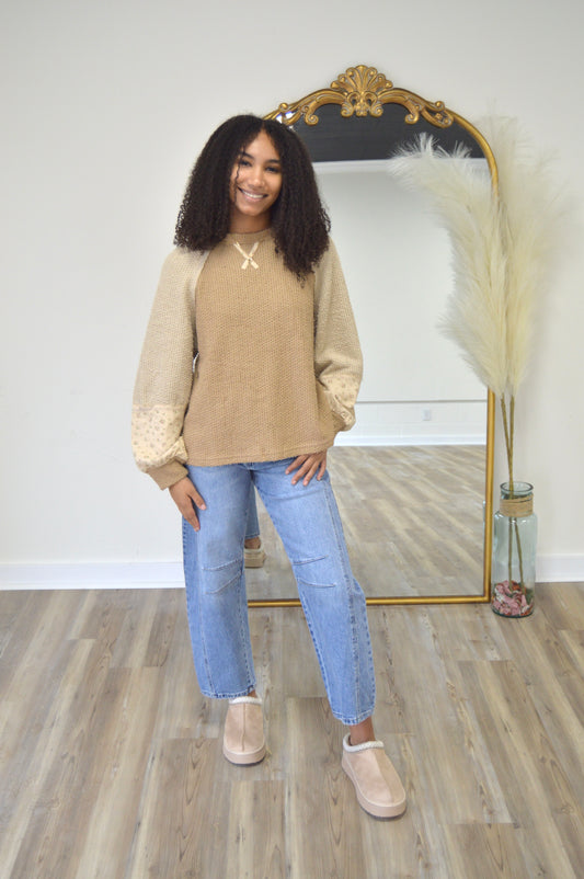 The Briar Patchwork Raglan Top