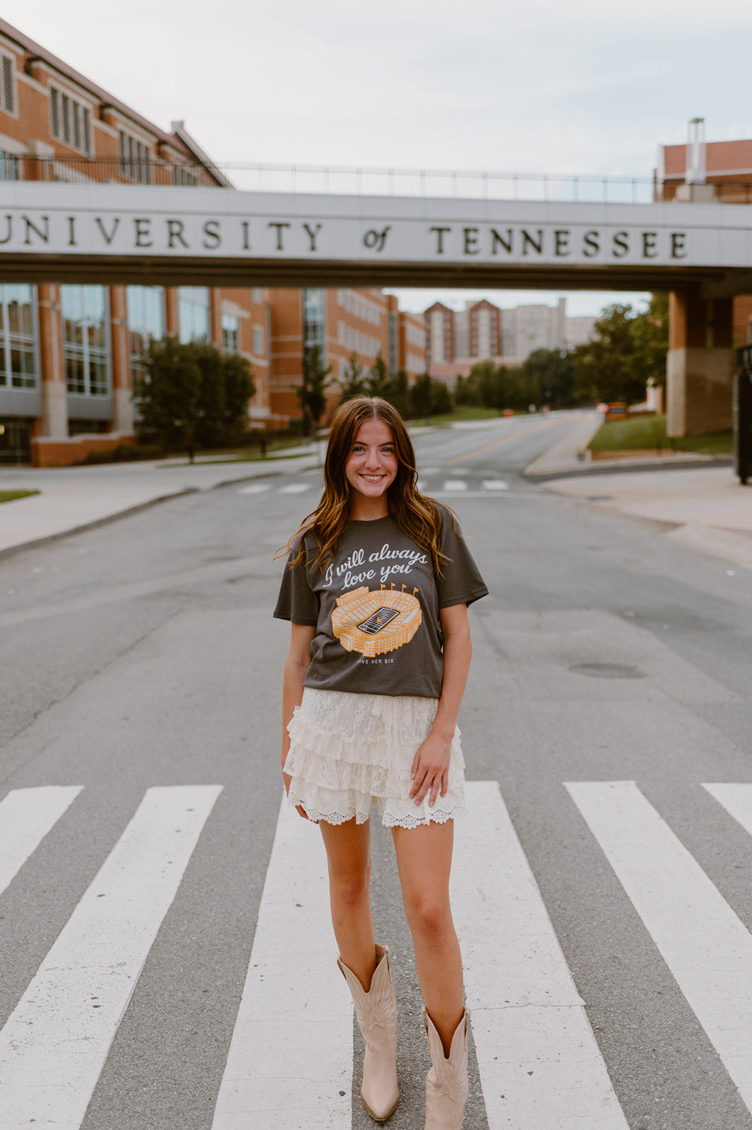 Always Love You SS Tee | Grey
