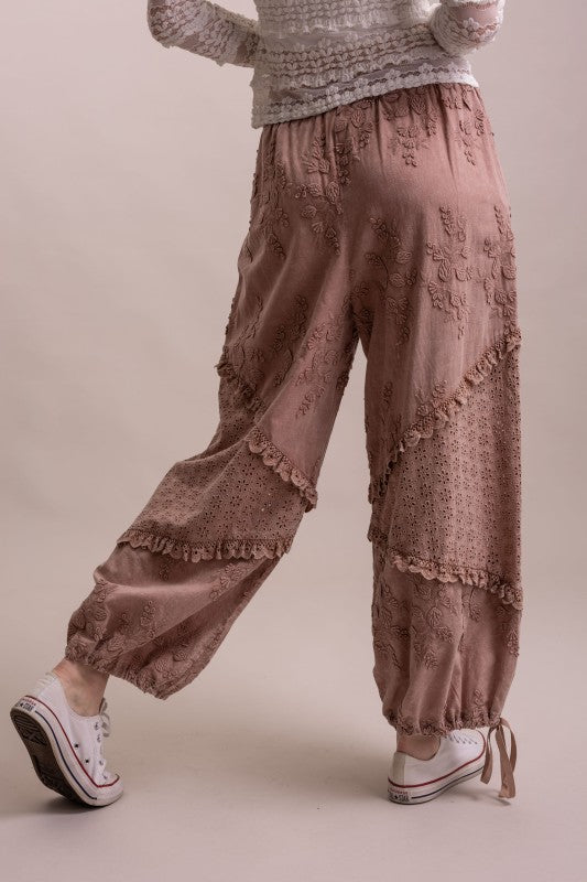 The Marlowe Embroidered Statement Pants