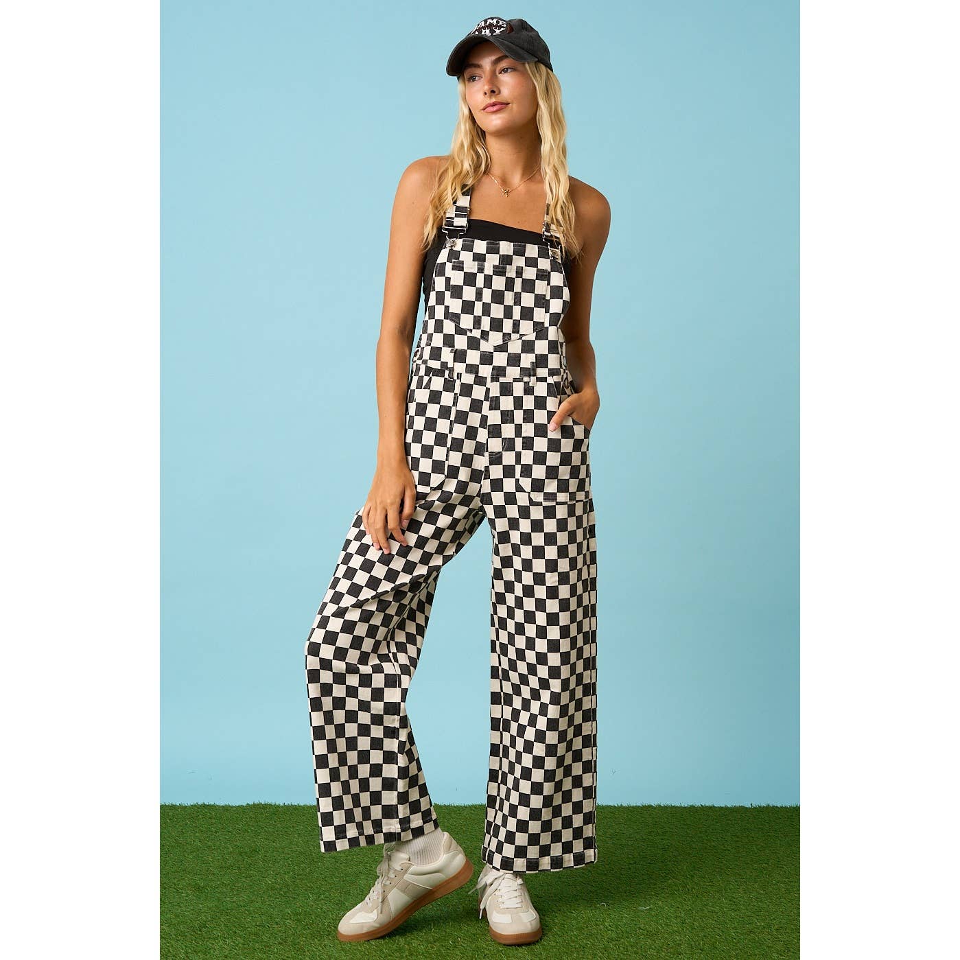 The Checkerboard Edit Overalls
