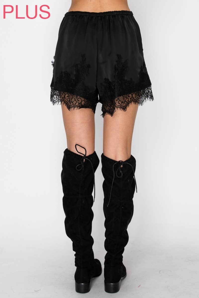 The Maribel Lace Shorts