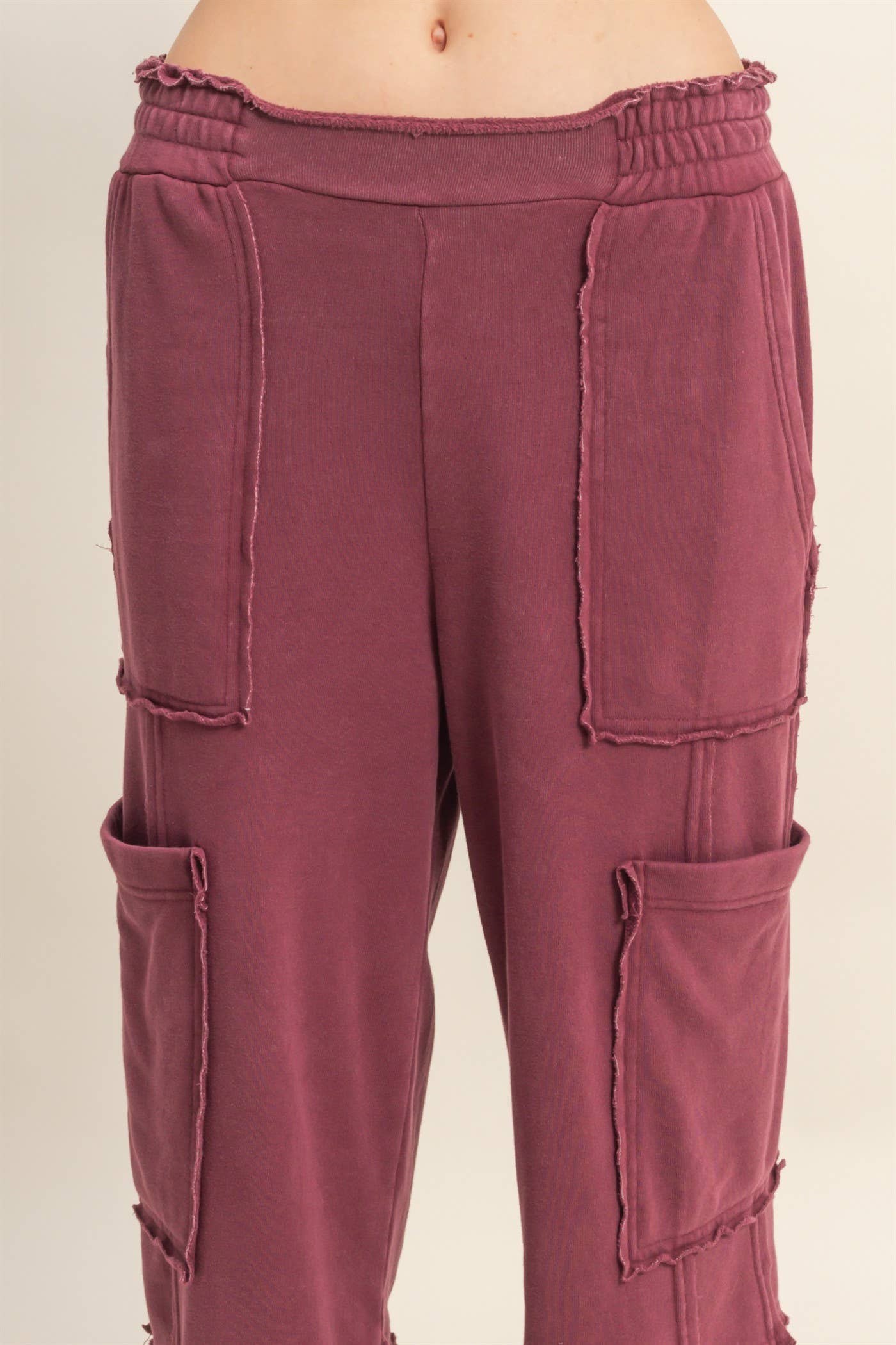 The Utility Street Sweatpant | Berry Wine