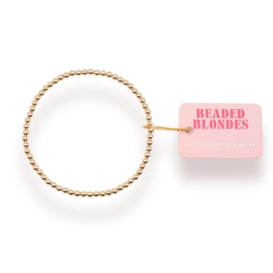 The 3mm Classic Gold Stack Bracelet