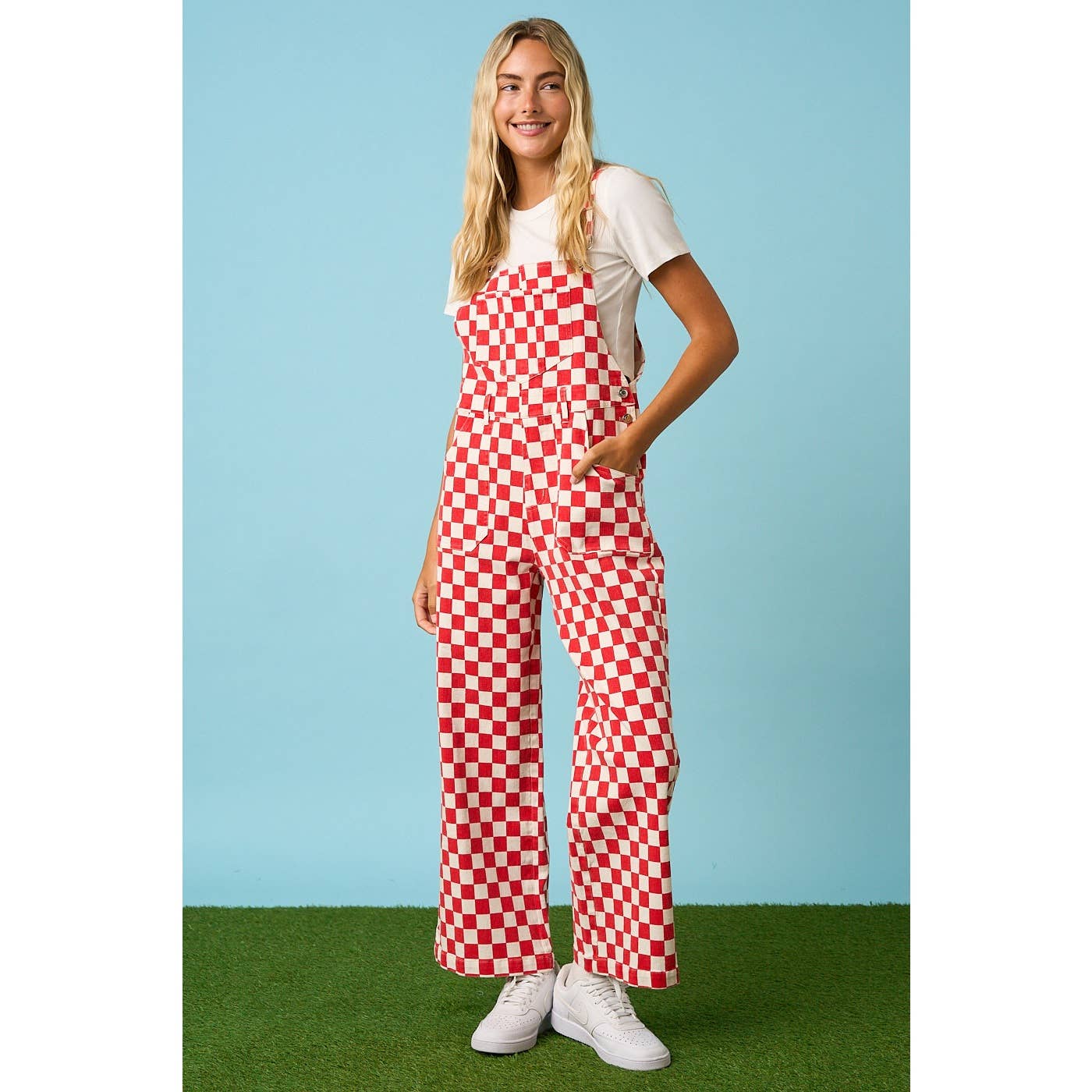 The Checkerboard Edit Overalls
