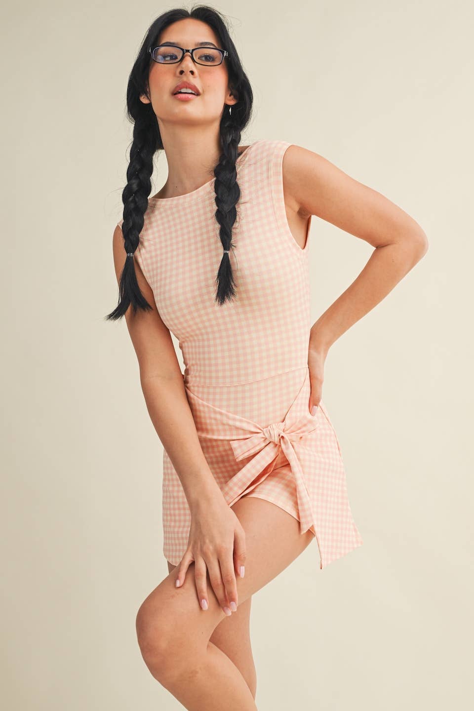 The Tailgate Social Skort Romper