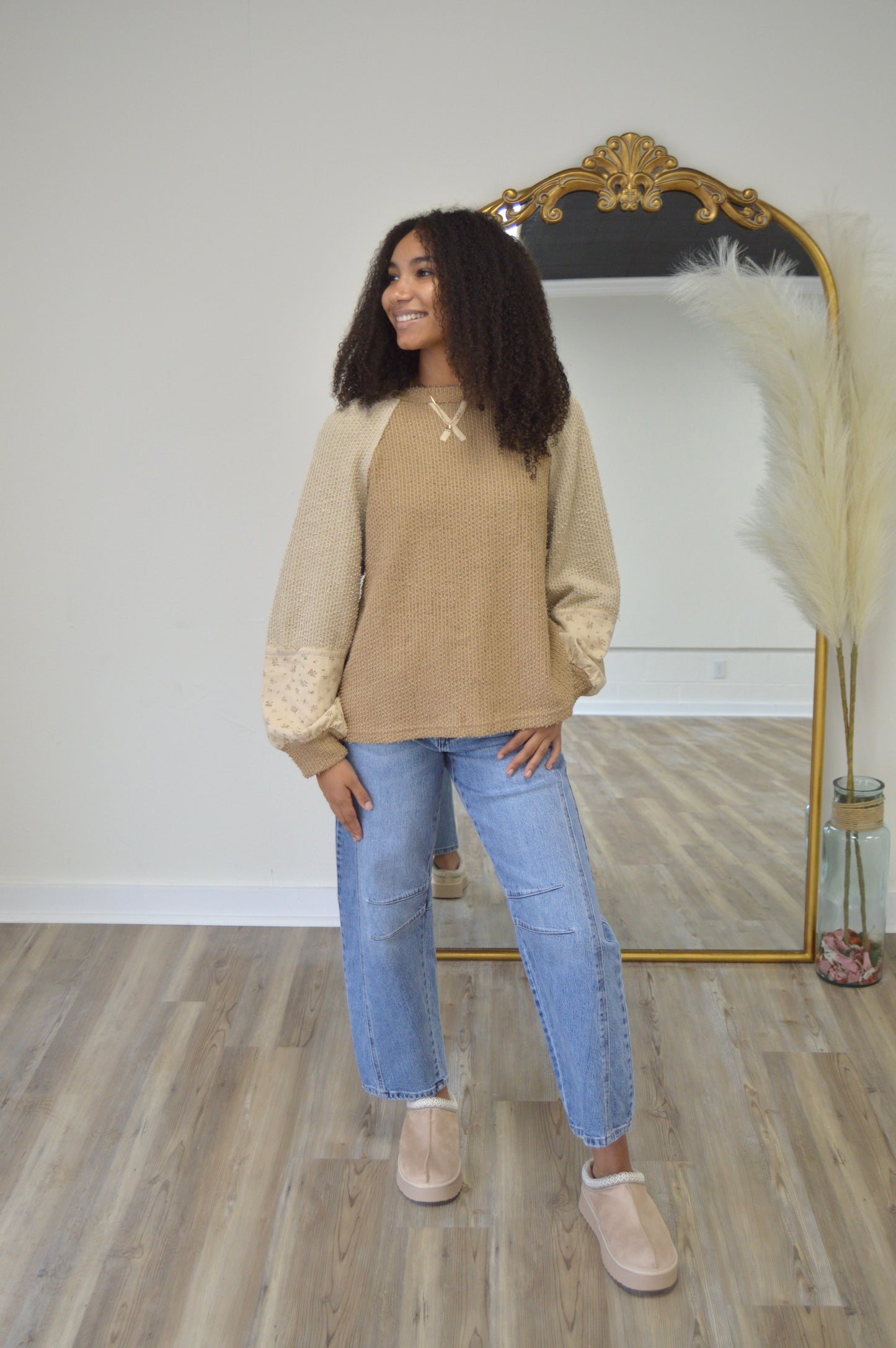 The Briar Patchwork Raglan Top