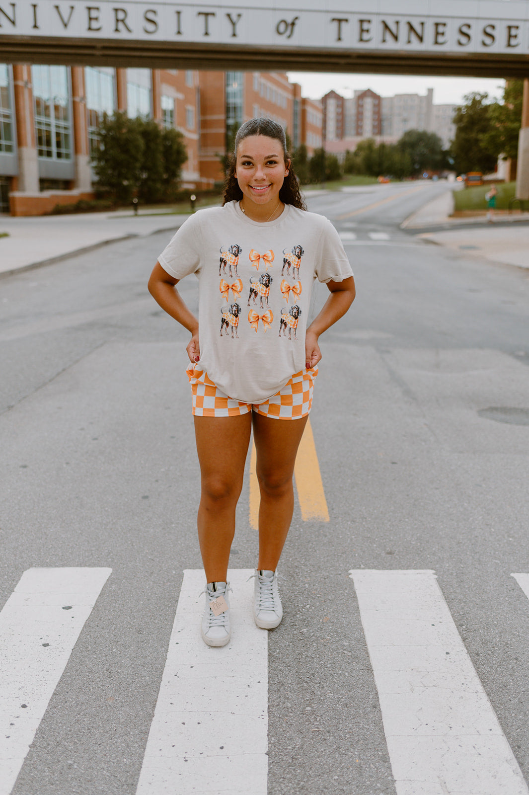 Smokey Coquette Bows Tennessee Graphic Tee