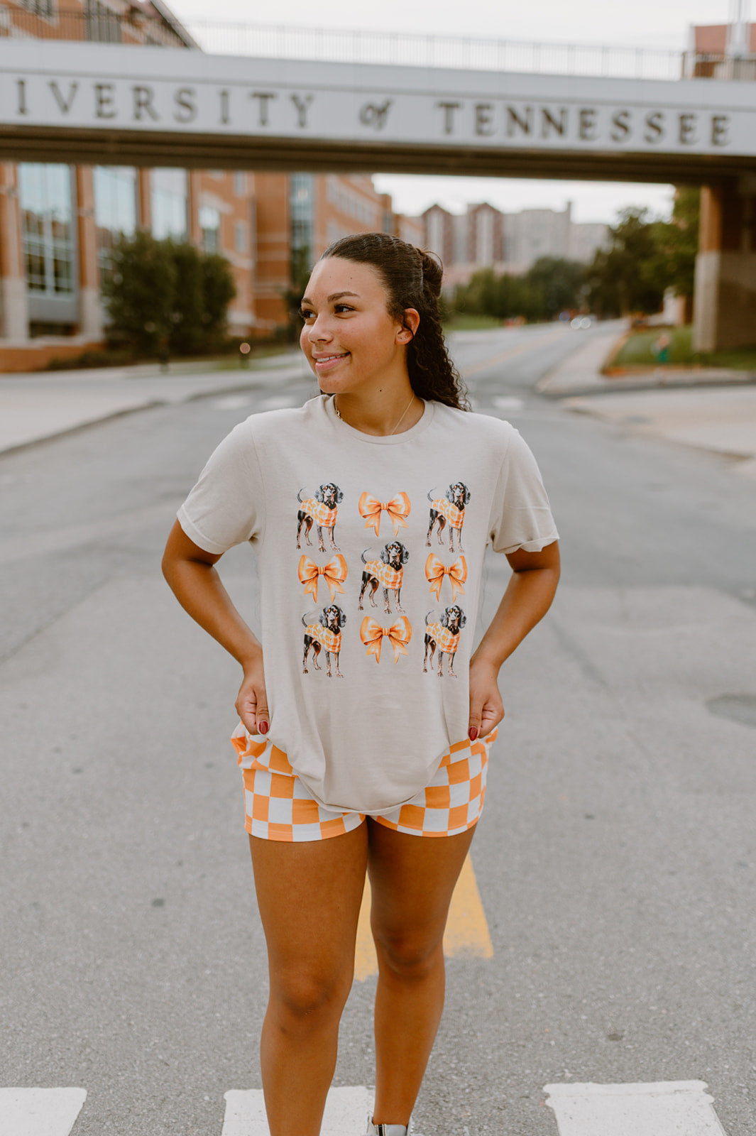 Smokey Coquette Bows Tennessee Graphic Tee
