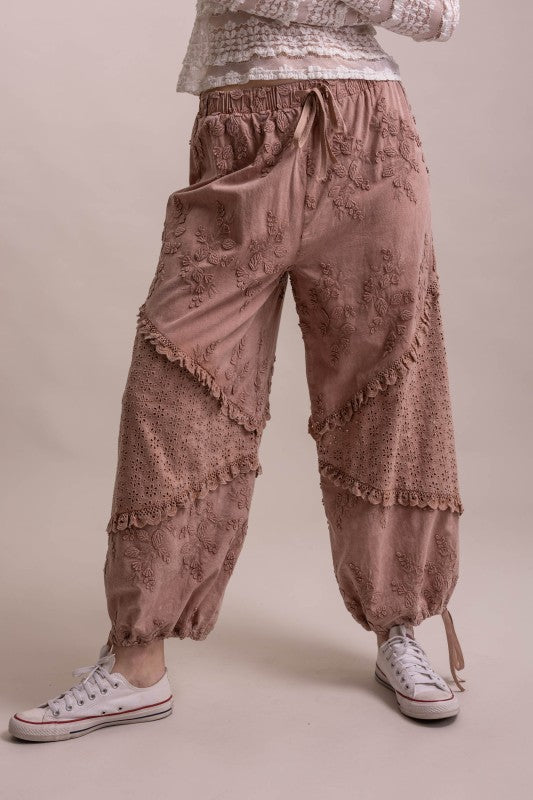 The Marlowe Embroidered Statement Pants