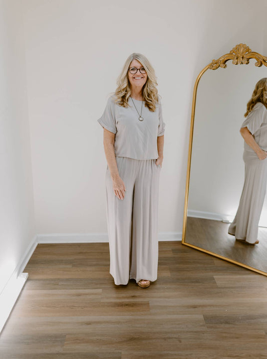 The Laid Back Luxe Set | Ash Mocha