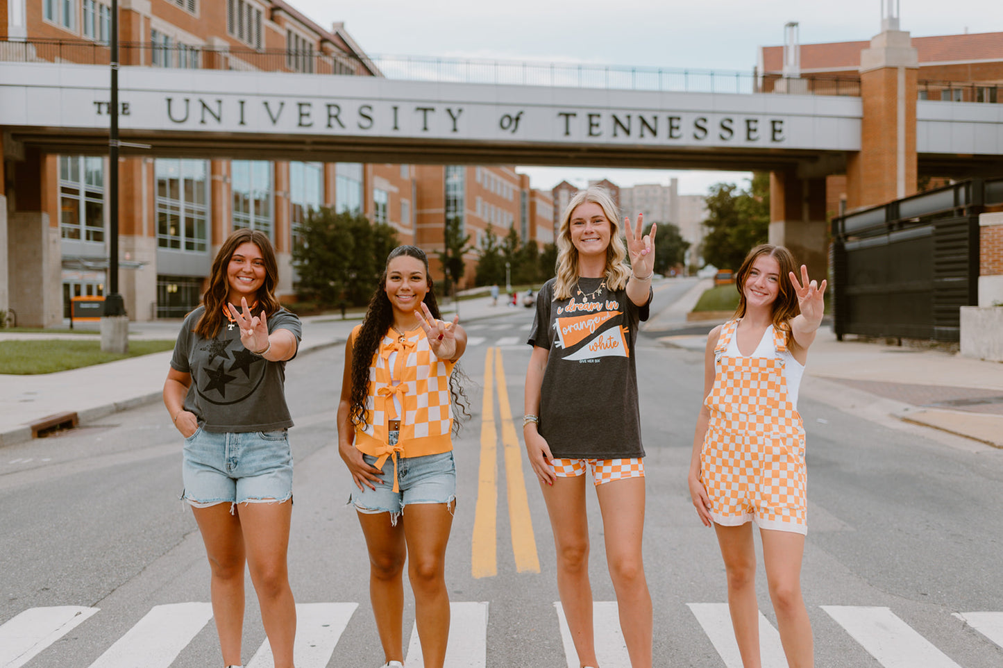 The Victory Bow Knit Vest | Tennessee Orange