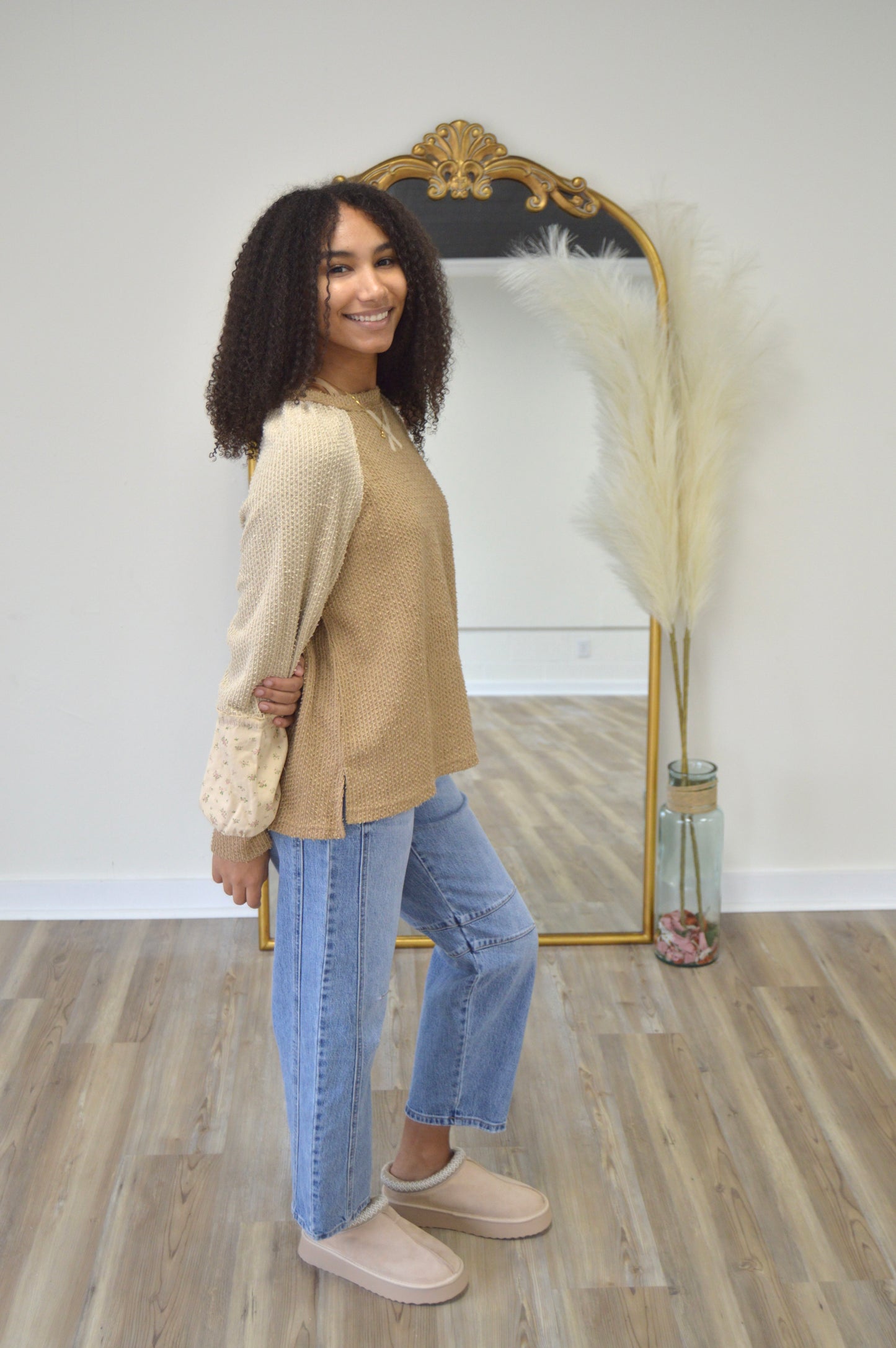 The Briar Patchwork Raglan Top