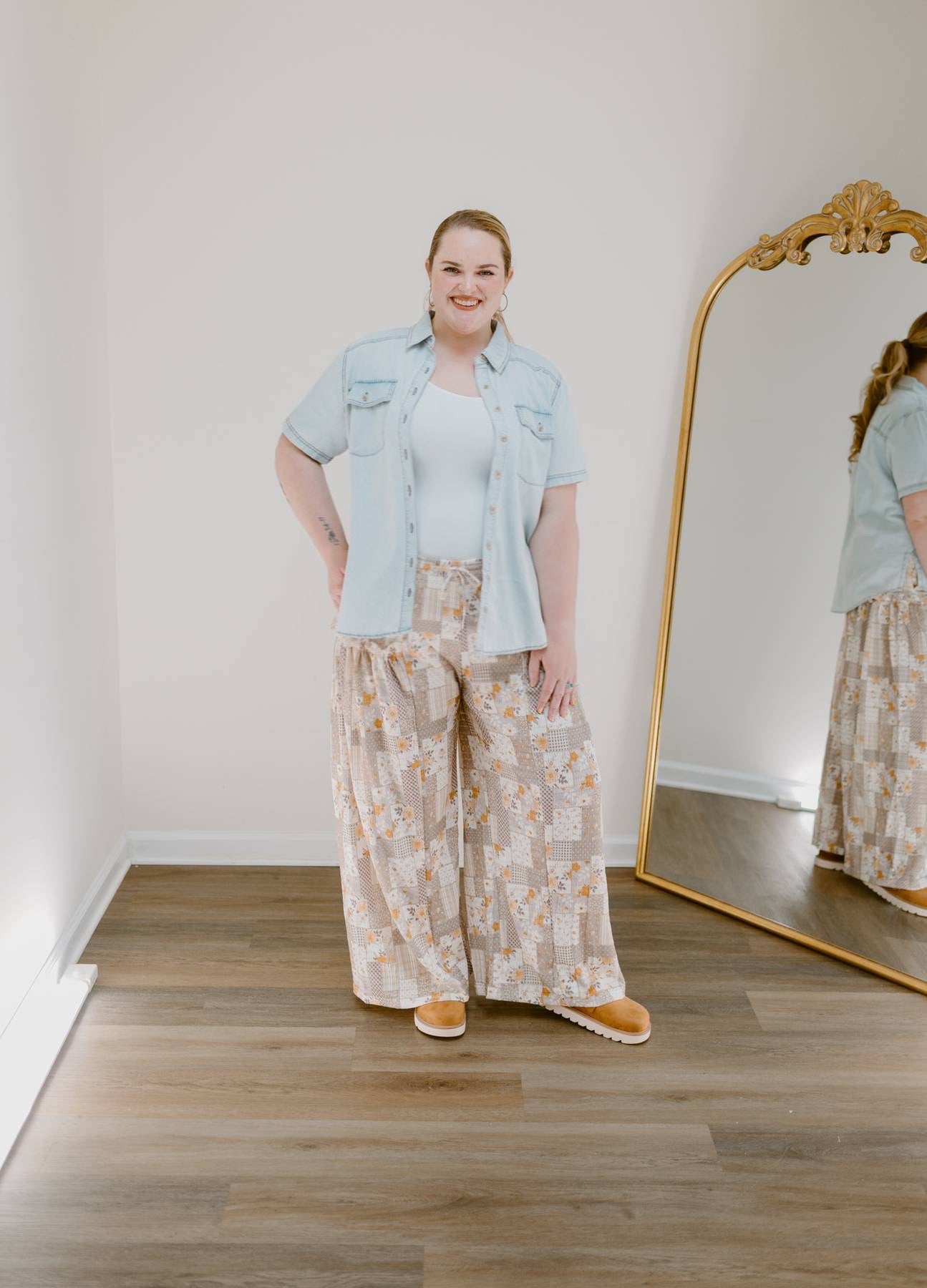 The Poet Patchwork Pants