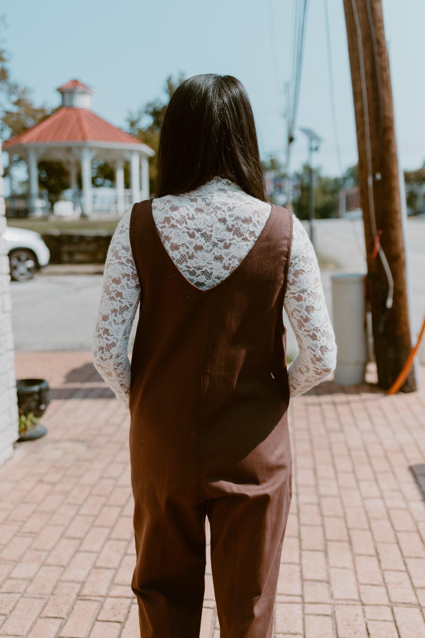 High Roller Jumpsuit-Burgundy