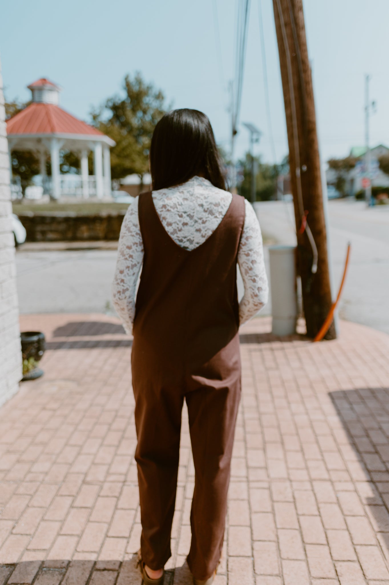 High Roller Jumpsuit-Burgundy