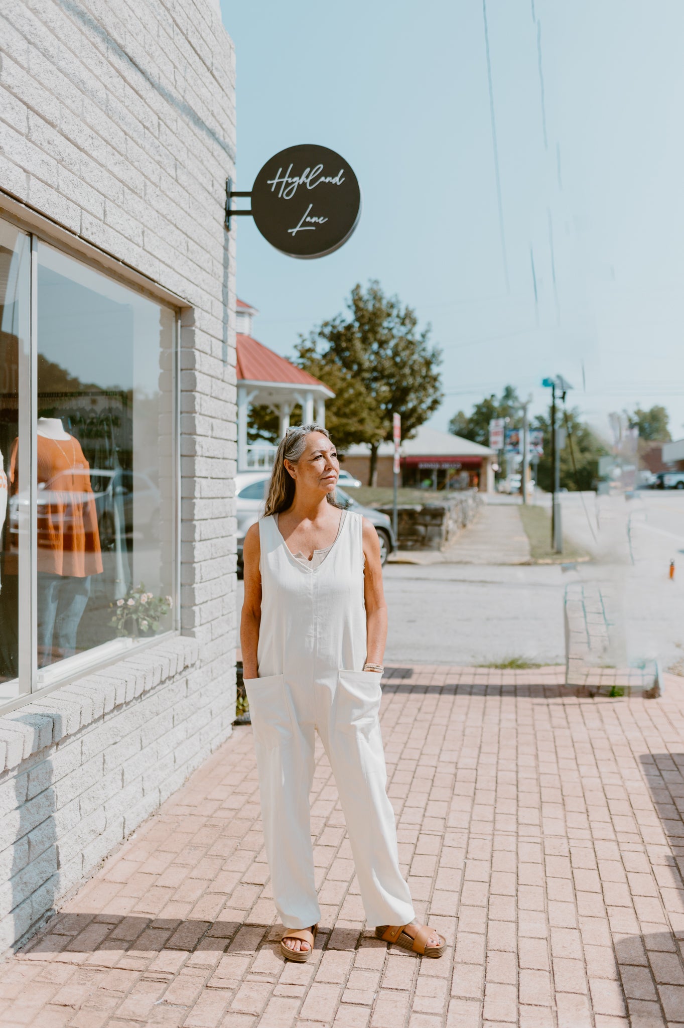 High Roller Jumpsuit-Cream