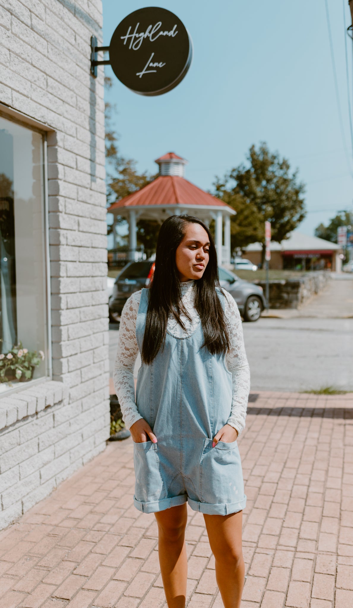 Magnolia Denim Shortail Romper