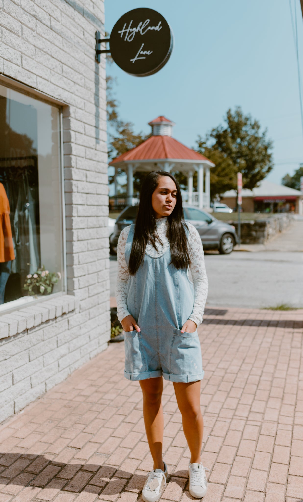 Magnolia Denim Shortail Romper