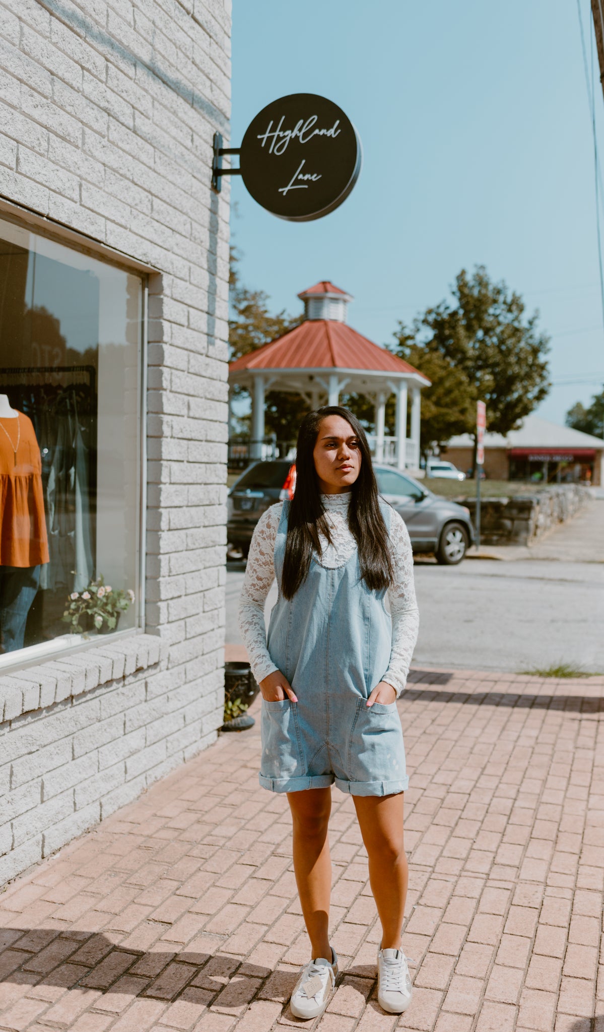 Magnolia Denim Shortail Romper